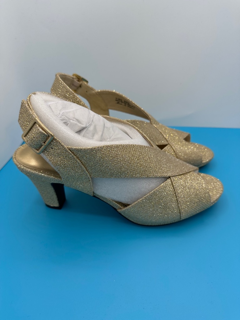 NEW! Easy Street Christy Dance heels Women’s size 8WW